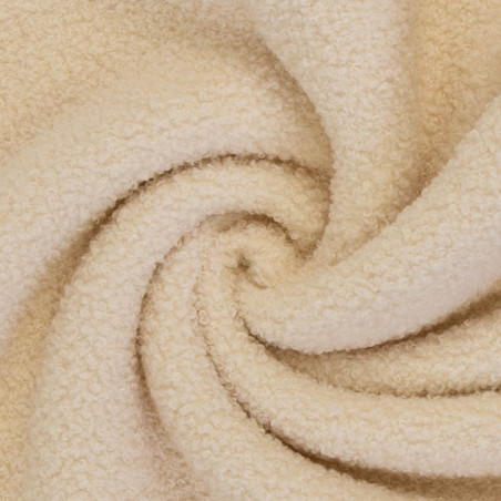 copy of fleece-Teddy Doubleface - ecru