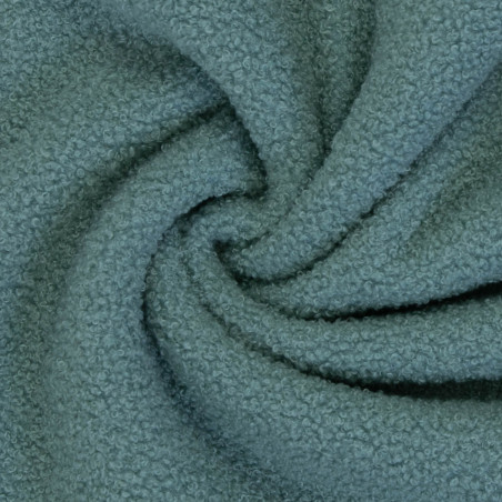 Teddyboucle fleece - dove blue