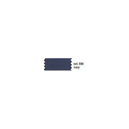 Ripsband - 10mm, navy 590