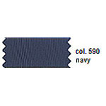 Ripsband - 10mm, navy 590