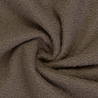 Teddyboucle-Fleece - schlamm