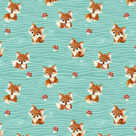 Jersey - Mrs Mint for Hilco Wild Fox mint