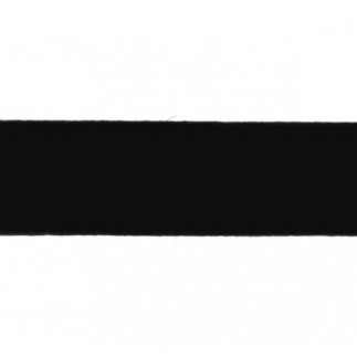 Ruban de bordure en jersey - noir (qt)