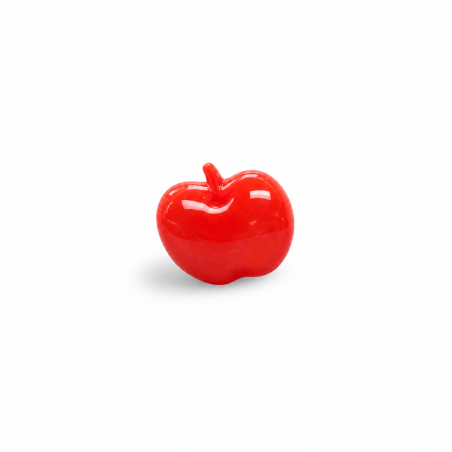 Bouton - Rouge pomme