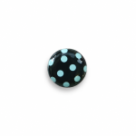 Button - black dots
