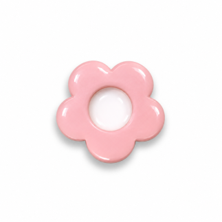 Bouton - fleur rose
