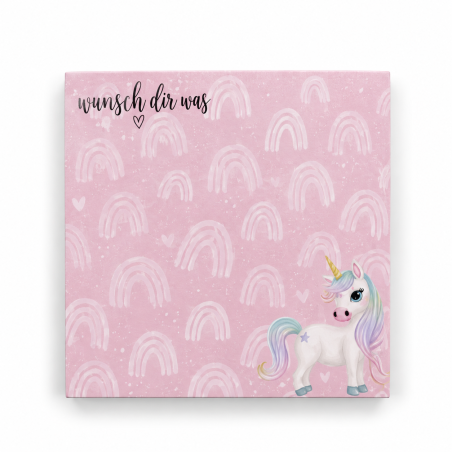 Post-it 72 x 72mm - Einhorn pink