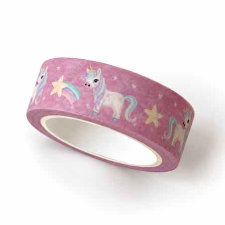 Washi Tapes - Einhorn pink