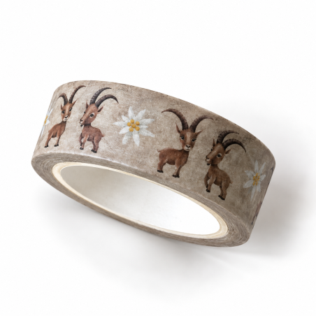 Washi Tapes - Steinbock beige