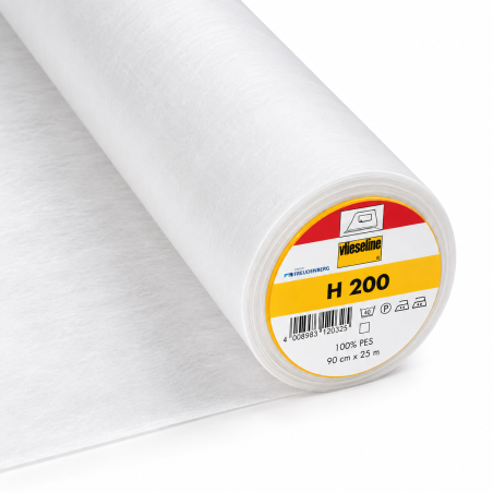 Iron-on interfacing H200 white