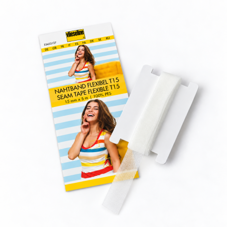 Seam tape flexible T15 white 5m