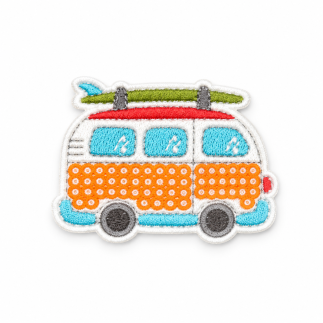 Sequin applique - Beach Bus