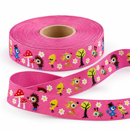 Webband - Schnuckipü pink