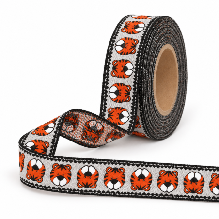 Bracelet Web - Tiger Karl argent