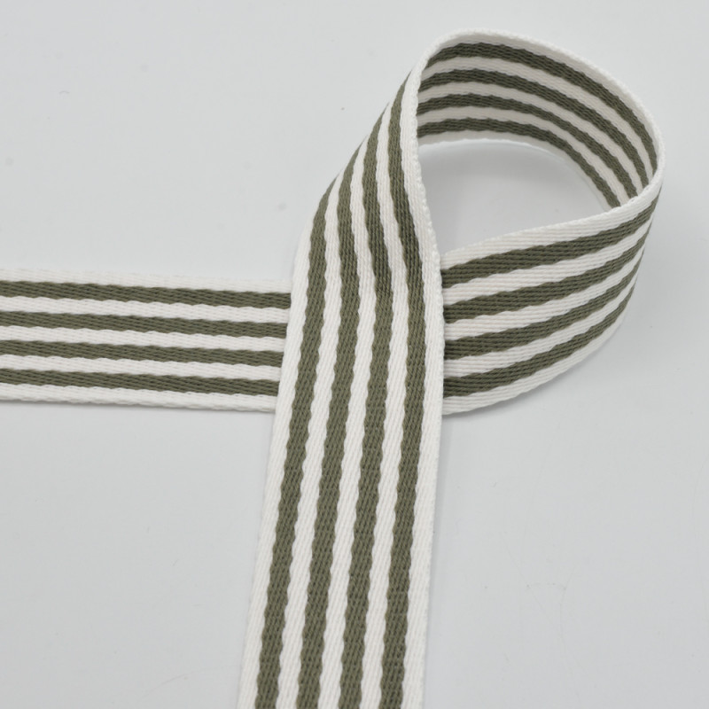 Sangle de sac 40 mm - blanc/militaire