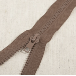 Fermeture éclair de veste - marron (st568)