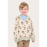 softshell - dogs ecru softshell - dogs ecru