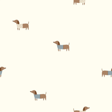 Jersey - Dachshund offwhite