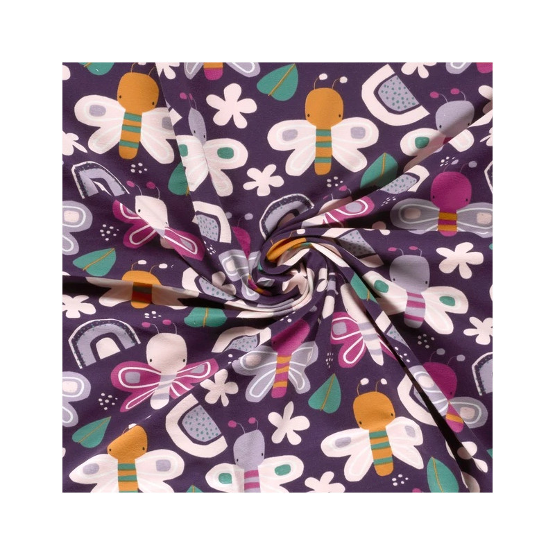 sweat - Papillons violet sweat - Papillons violet