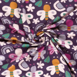 sweat - Papillons violet sweat - Papillons violet