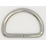 D-Ring 30mm silber