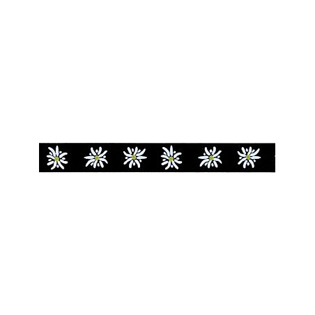 Bracelet - Edelweiss noir 15 mm