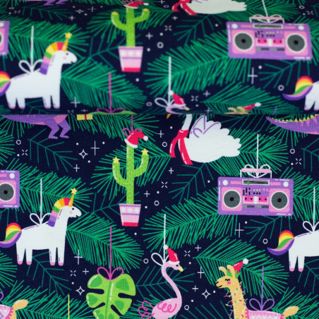Sweat - Holly Christbaumschmuck navy