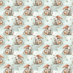 jersey - Champignons souris et igel