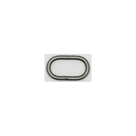 Ovalring 30mm altsilber