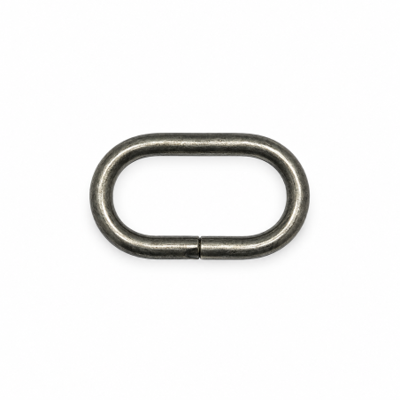Ovalring 30mm altsilber