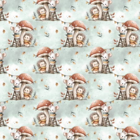 Jersey - Mouse & Igel Mushrooms as