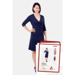 Pattydoo - Robe portefeuille jersey violet