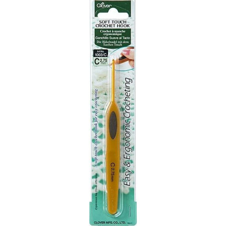 Clover Crochet Hook Soft Touch 2.75mm