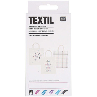 Textilstifte - Set Fashion 5 Stk.