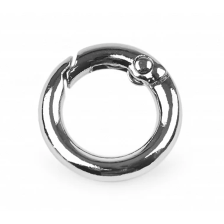 Ring-Karabiner 13mm silber