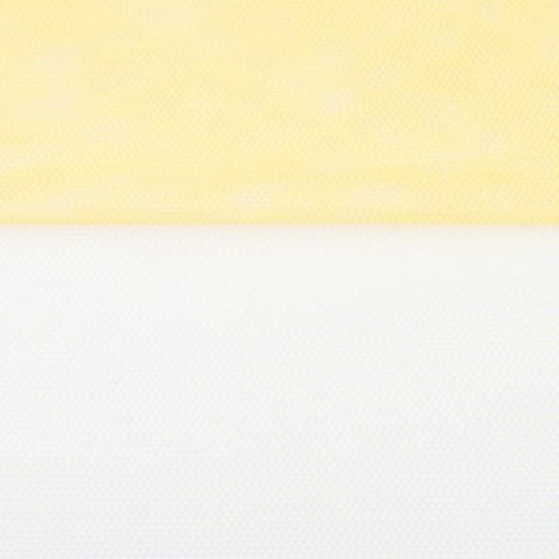 tulle fin / maille - jaune