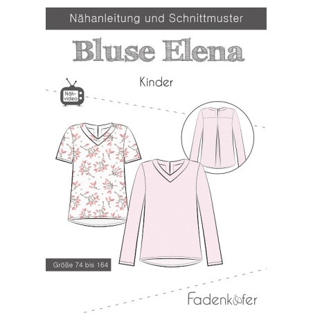 Fadenkäfer - Elena Bluse Kinder