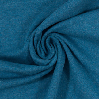 Cuffs smooth Heike blue-petrol melange (1748)