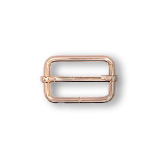 Ajusteur de sangle 30 mm or rose