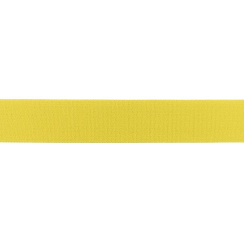 Elastic ribbon - 25mm mustard