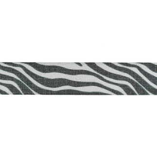Elastic band 35mm Zebra lurex