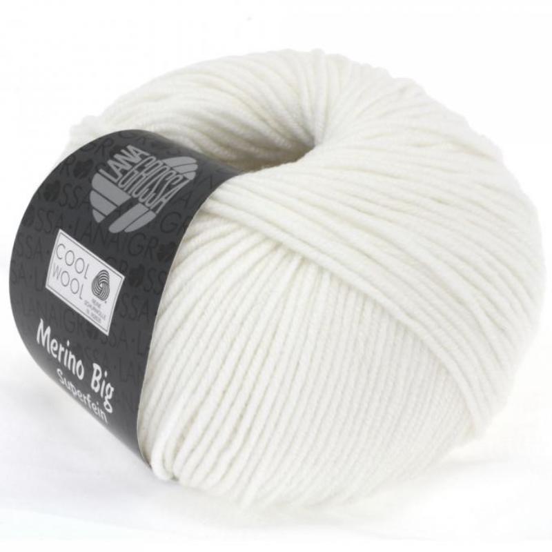 Lana Grossa - Cool Wool Big weiss (615)