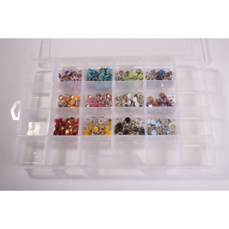 Jersey starter set snap fastener closed 240 pcs. without adapter