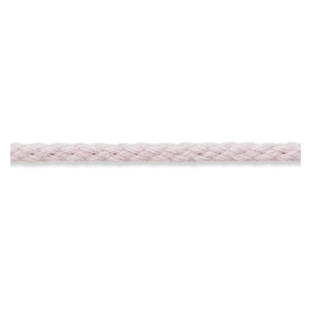 Cordon en coton 4 mm rose clair (uk602)