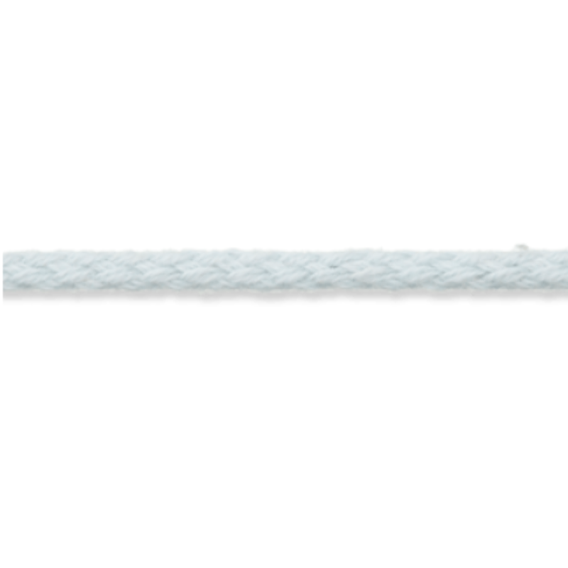 Cotton cord 5mm ice blue