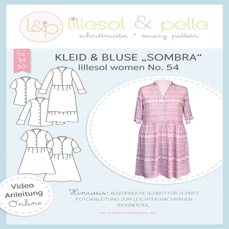 lillesol women No.54 Kleid und Bluse Sombra