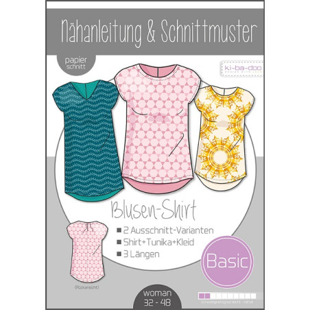 Ki-Ba-Doo Women's Basic Blouse Shirt