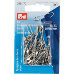 Prym safety pins assorted (19/27/38/50) 36 pcs.