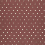 tissu enduite acrylique - Meluna étoile vieux rose