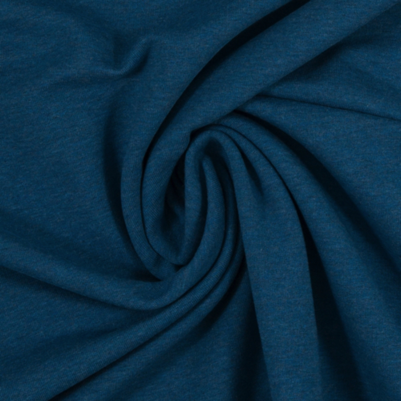 Jersey Vanessa melange blue petrol (1748)